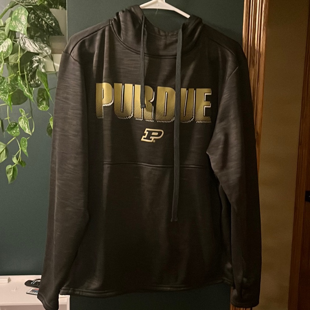 Mens Purdue Long neck Hoodie
